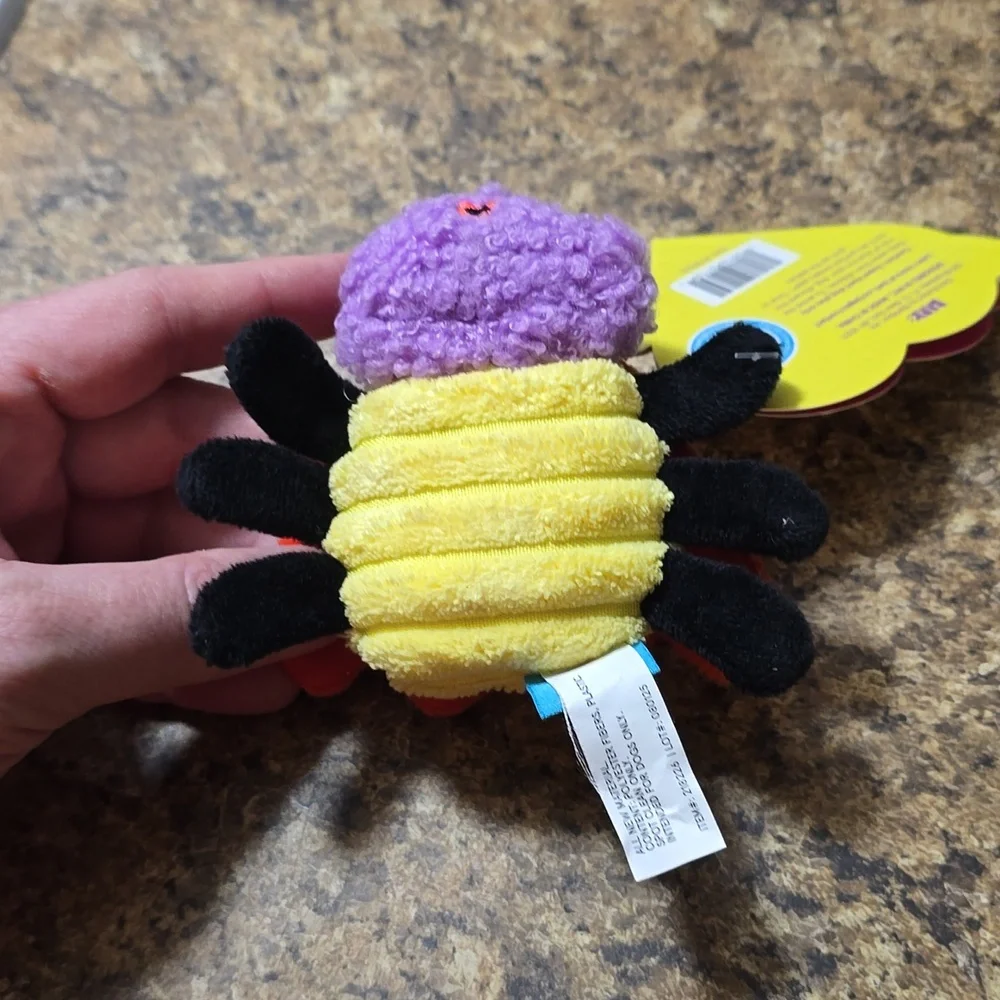 Bark Sweetie Fly Plush with‎ Red and Purple Size Small 0-20 Pounds NWT